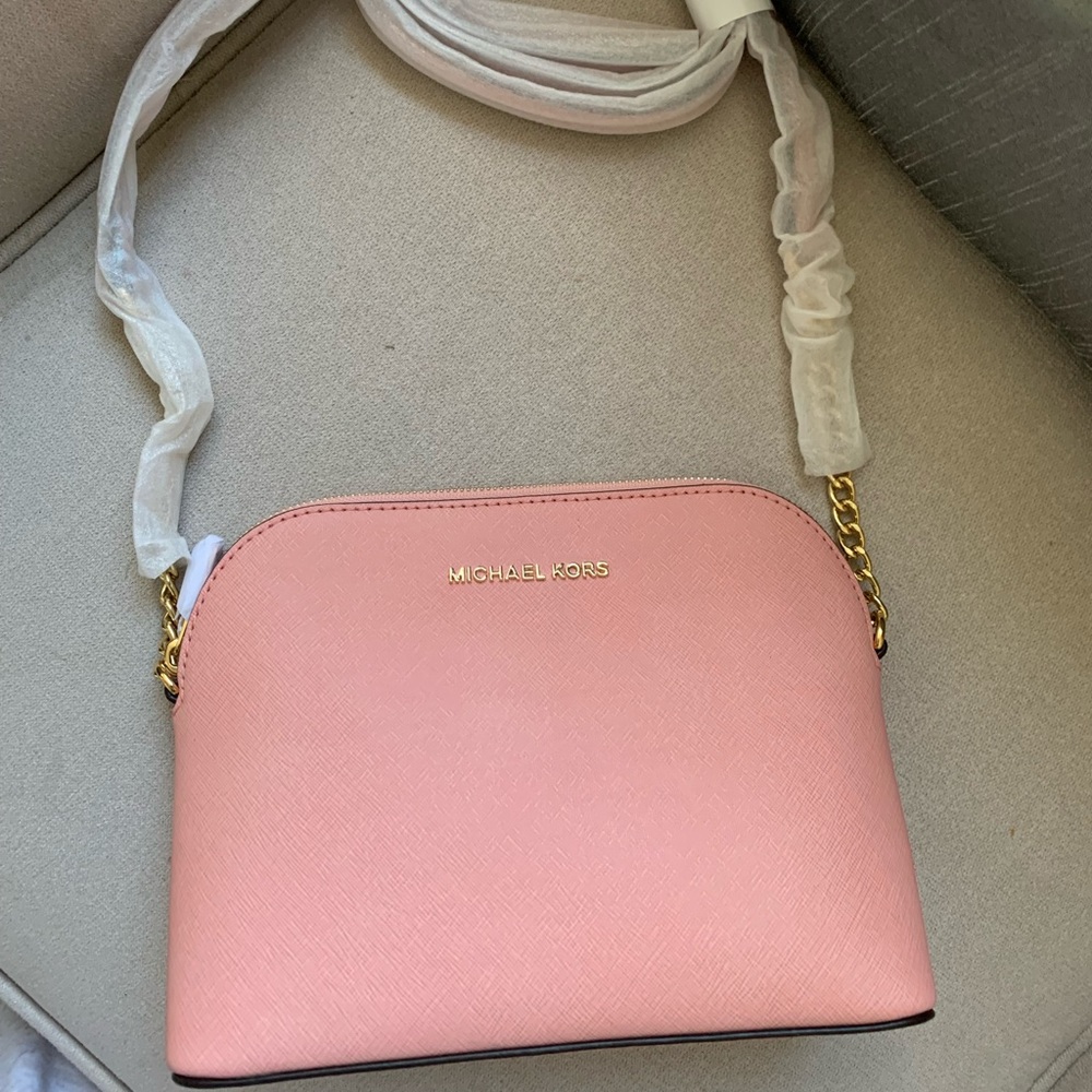 NEW AUTHENTIC MICHAEL KORS CINDY LARGE DOME CROSSBODY WOMEN'S HANDBAG